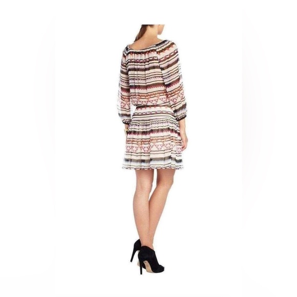 BCBGMAXAZRIA Small
Rory Multicolor Silk Peasant Dress - Picture 2 of 7